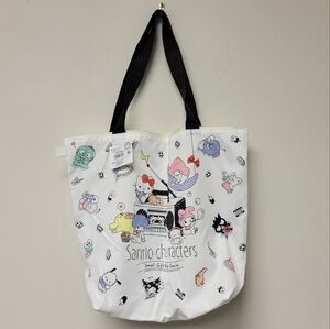 Sanrio Hello Kitty and Friends Retro 90s Theme tote bag